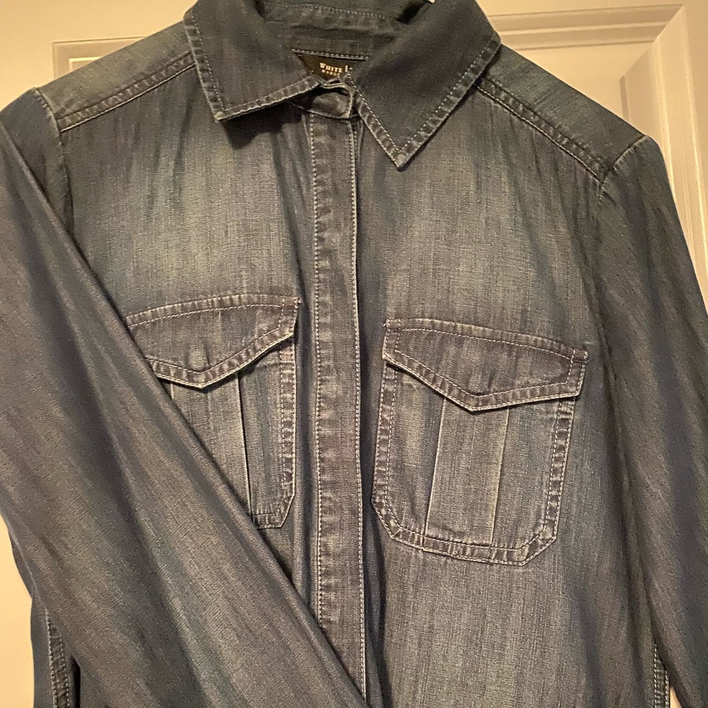Jean TShirt dress with pockets